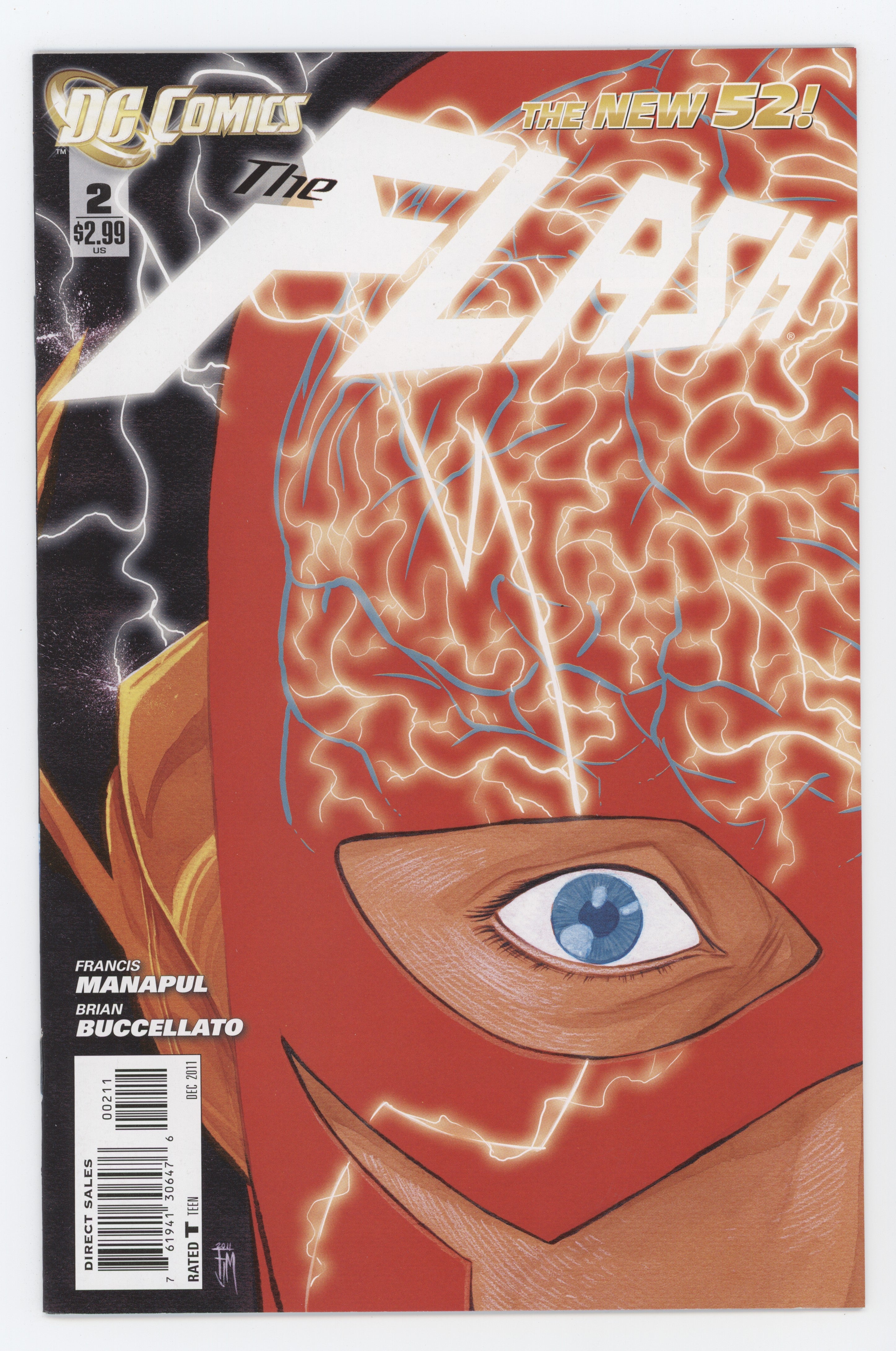 Flash #2 A 4th Series DC 2011 Francis Manapul Brian Buccellato New 52