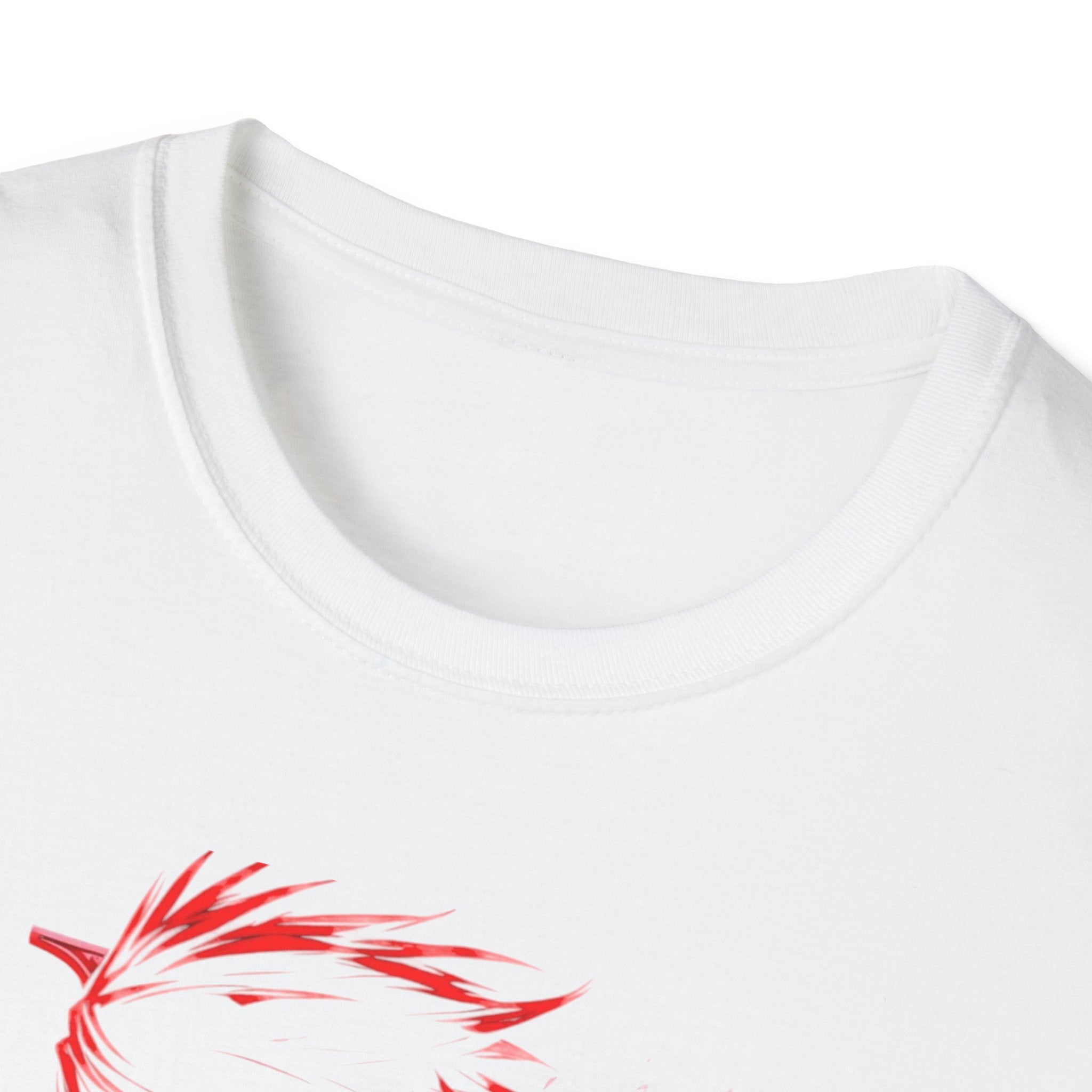 Dn Anime-Inspired Unisex Softstyle T-Shirt, Retro Anime Tee, Gifts for Otaku, Casual Wear, Unique Graphic Shirt