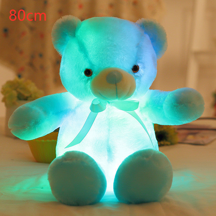 Luminous Teddy Bear Plush Toy – Soft Glow-In-The-Dark Stuffed Animal