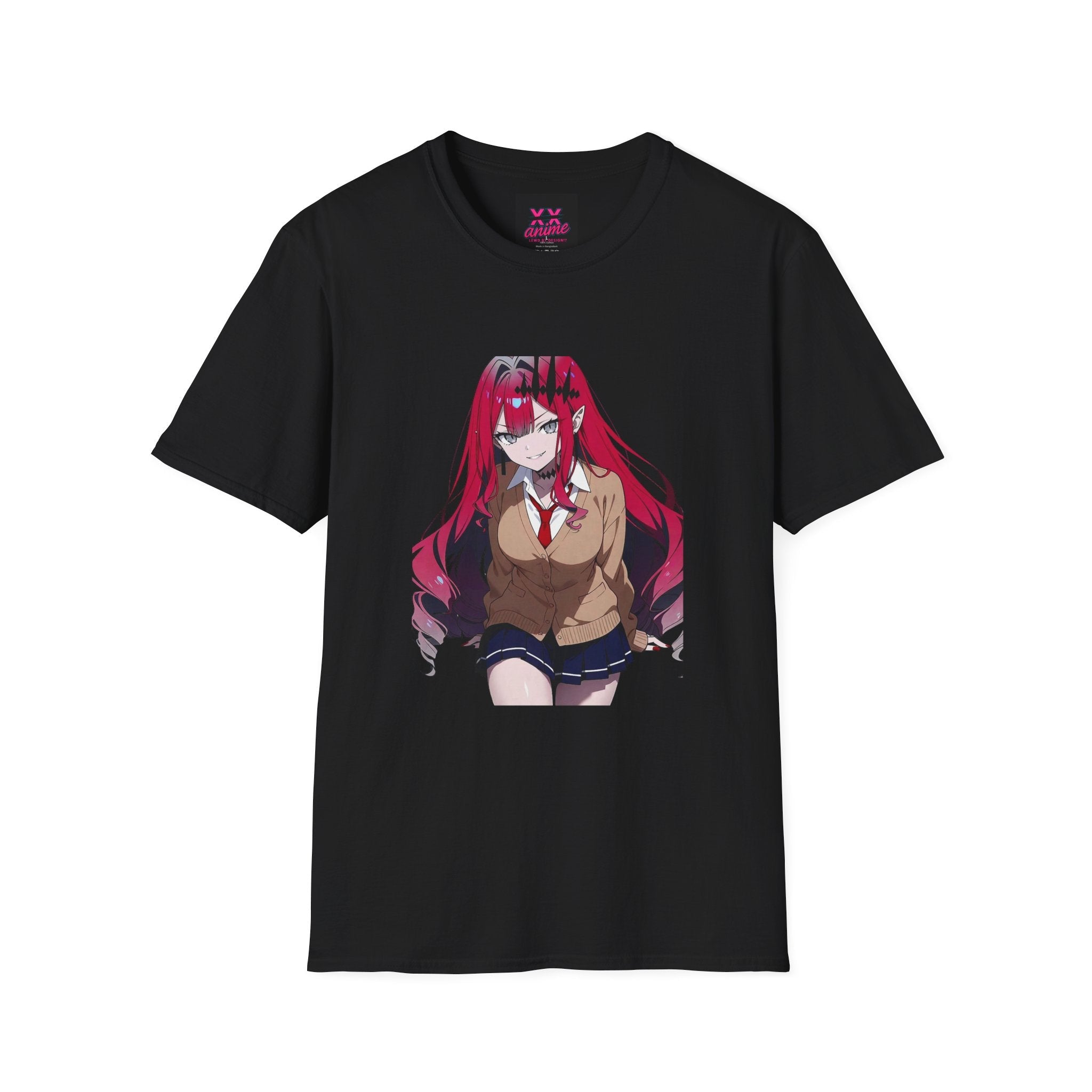 Anime-Inspired lewd 3 Unisex T-Shirt, Cute Graphic Tee, Casual Wear, Street Style, Gift for Anime Lovers