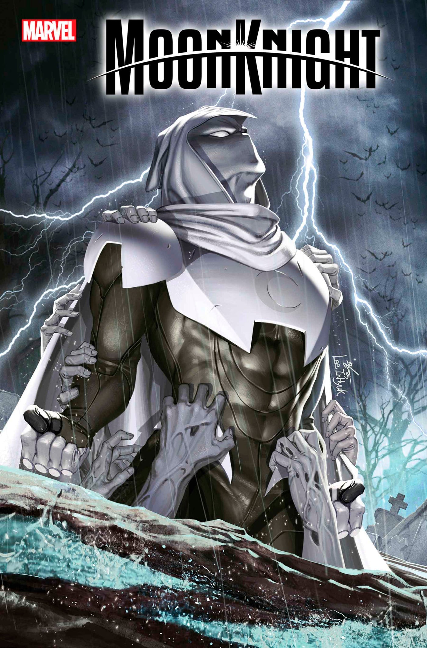 Moon Knight #29 B In-Hyuk Lee Last Days Of Moon Knight Variant (11/29/2023) Marvel