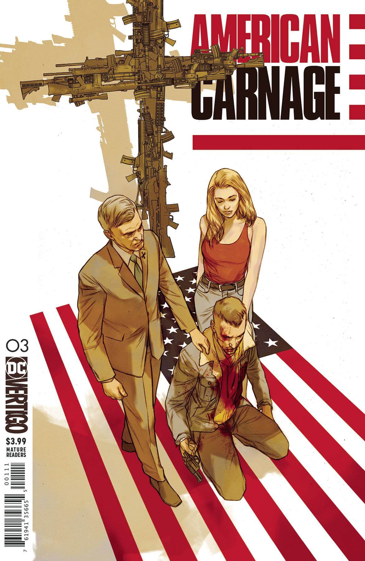 AMERICAN CARNAGE #3 DC Ben Oliver (MR) (01/23/2019)