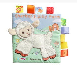 Animal Embroidery Cloth Book – Soft Baby Puzzle Book Interactive Learning Toy