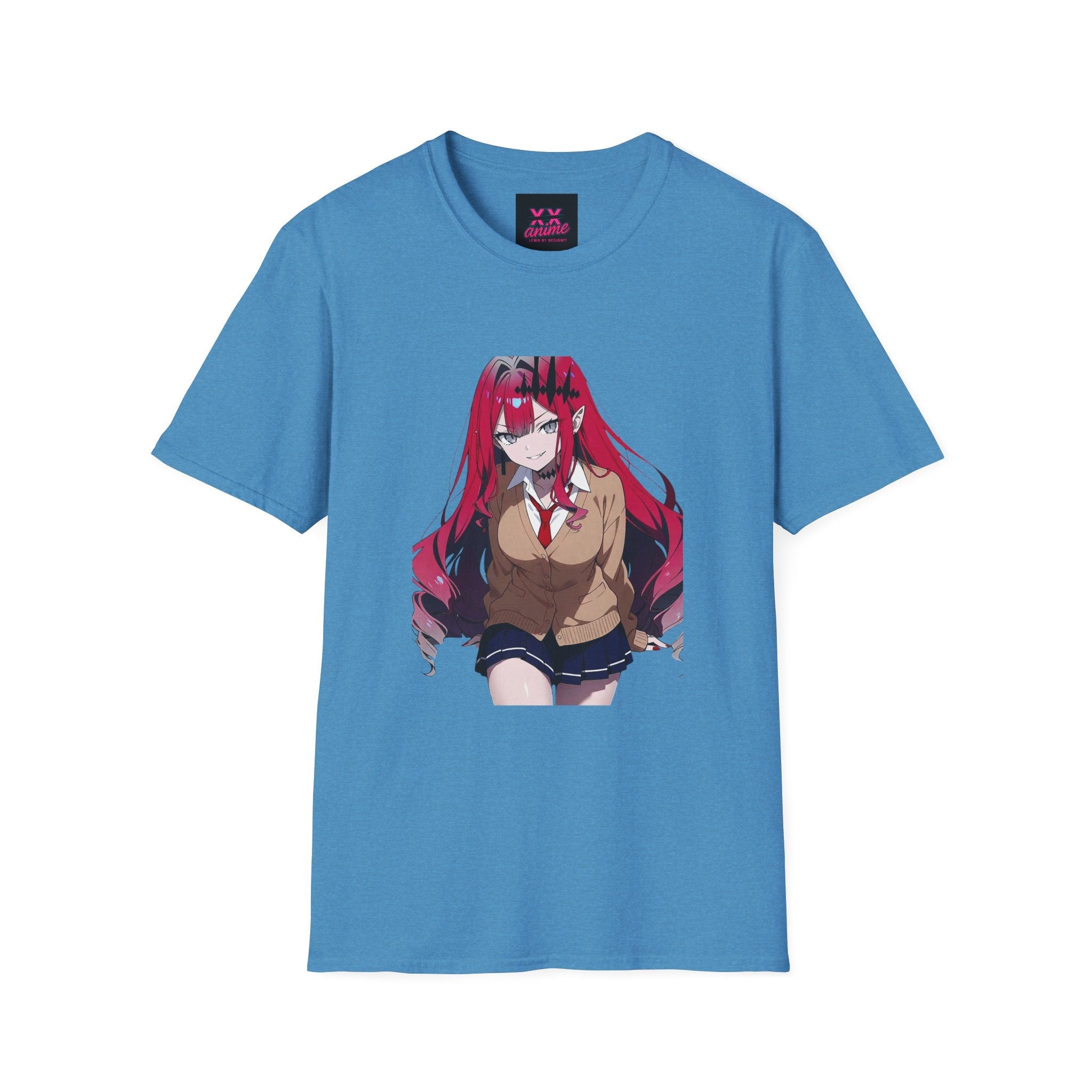 Anime-Inspired lewd 3 Unisex T-Shirt, Cute Graphic Tee, Casual Wear, Street Style, Gift for Anime Lovers