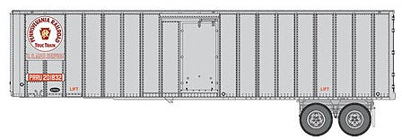 Walthers SceneMaster 949-2609 HO Scale Flexi-Van 40' Trailer 2-Pk Pennsylvania