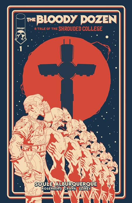 Bloody Dozen Shrouded College #1 (Of 6) C 1:10 Will Sliney Variant (12/13/2023) Image