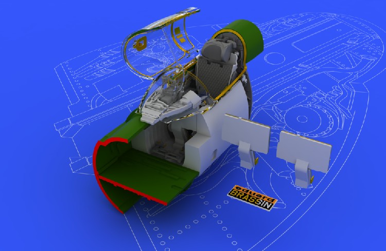 Eduard 648050 1/48 Aircraft- MiG21bis Interior for EDU (Photo-Etch & Resin)