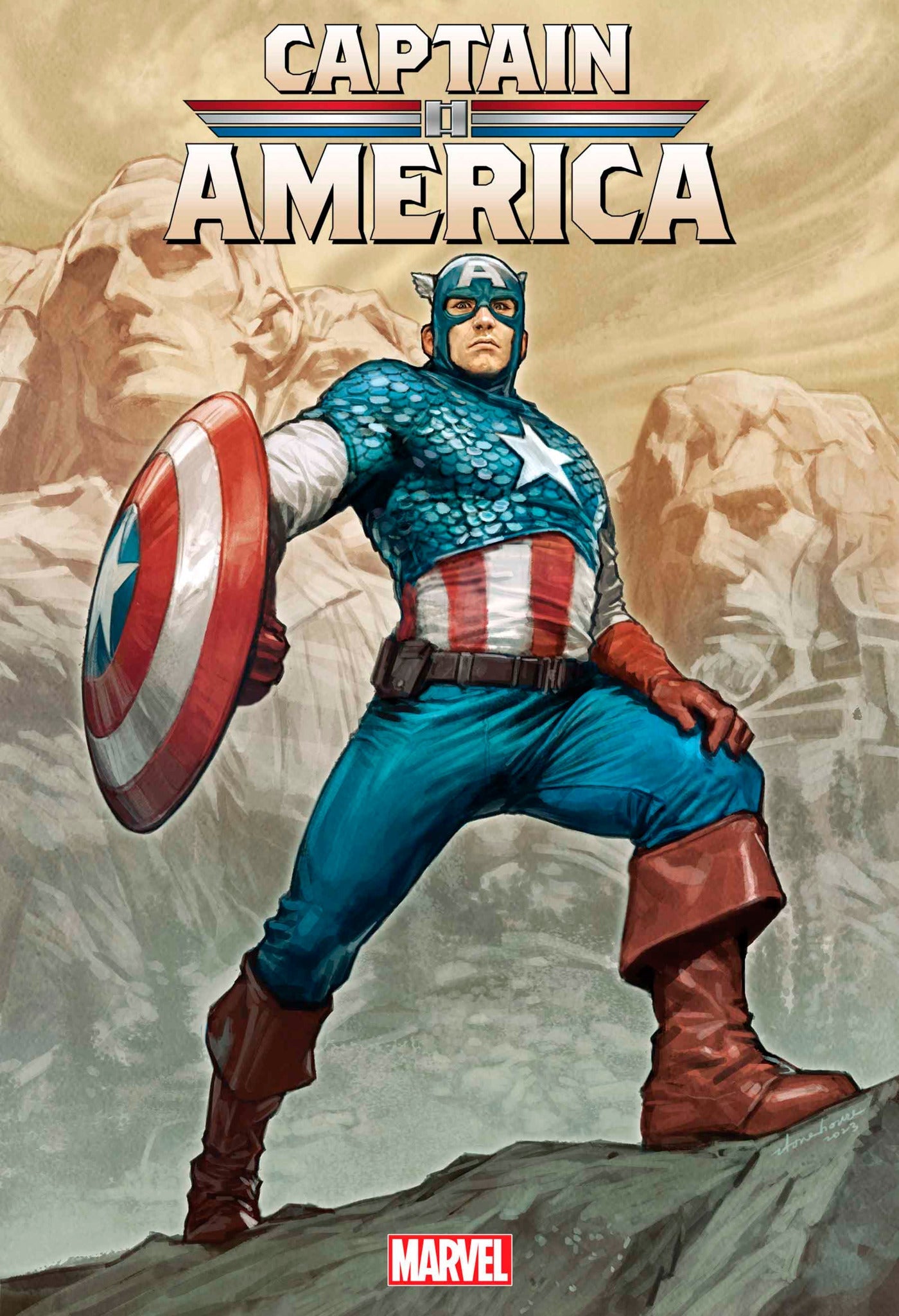 Captain America #4 E 1:25 Stonehouse Variant (12/13/2023) Marvel