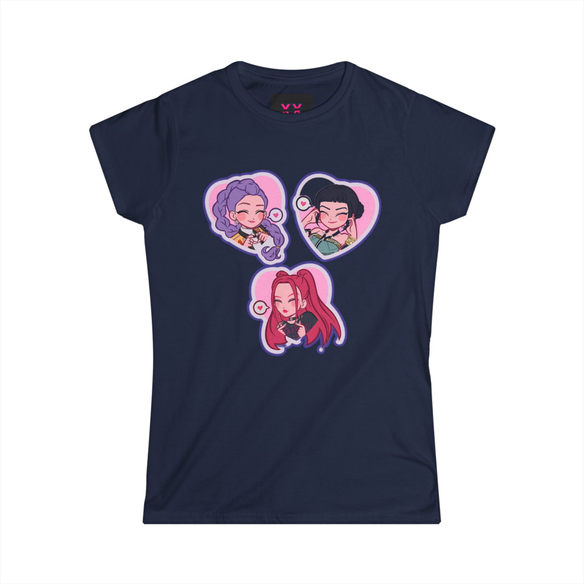 Idol style Tee, Cute Tee for Anime Lovers, Kawaii T-Shirt, Trendy Casual Wear, Gift for Otaku