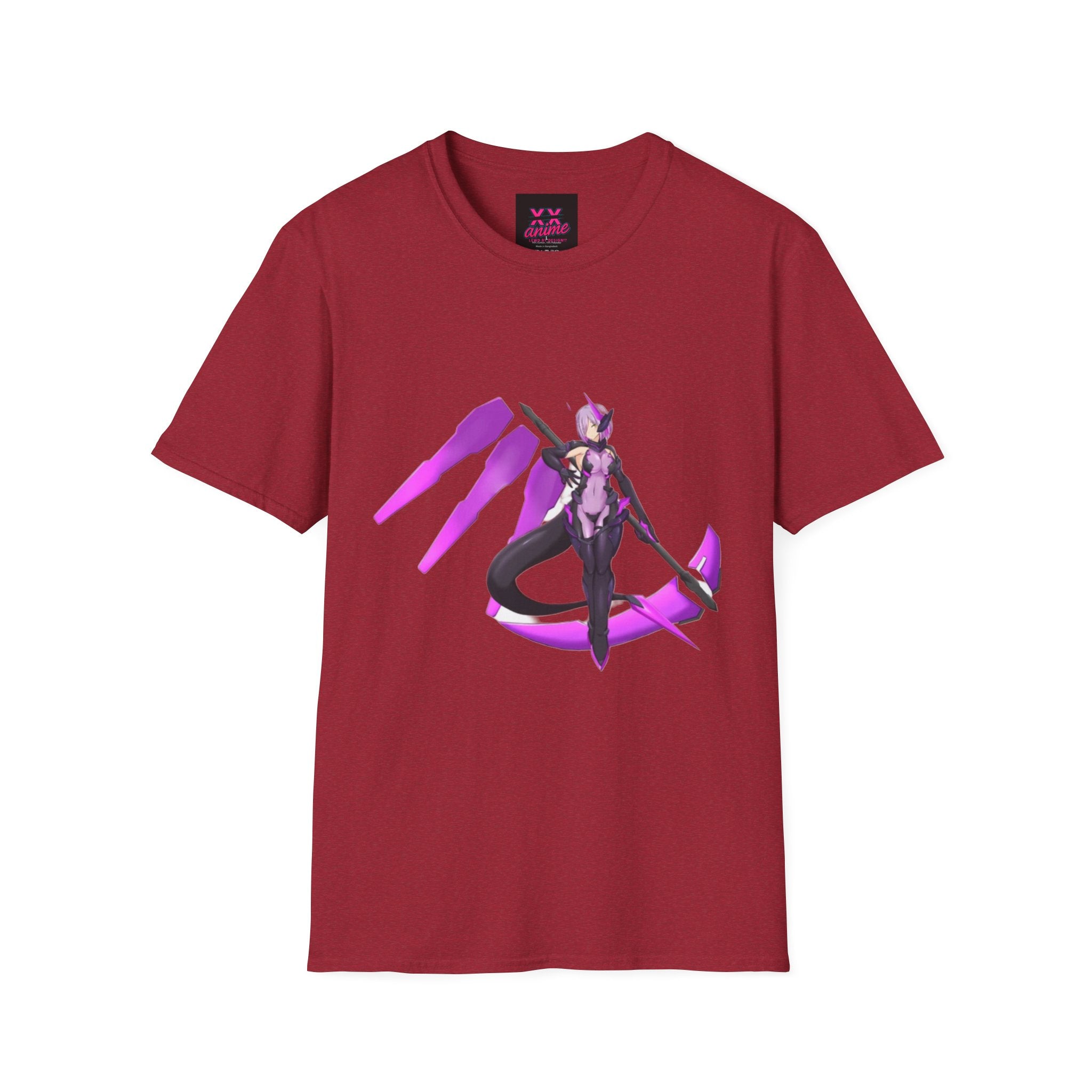 Anime-lewd Inspired Unisex Softstyle T-Shirt, Graphic Tee for Fans, Perfect for Cosplay, Gift for Anime Lovers, Casual Wear, Unique Designs