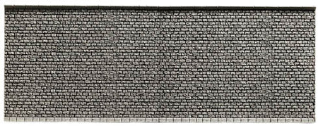 Noch 58055 HO Scale Profi-Plus Scenic Components -- Wall, Extra Long (gray)