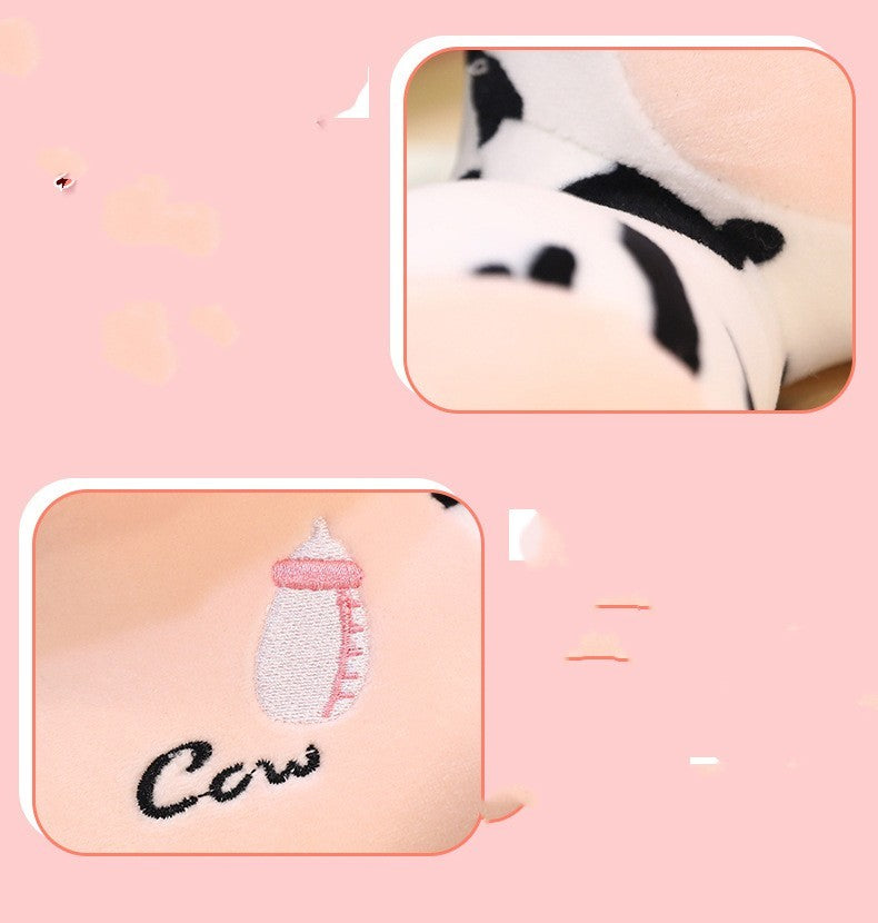 Soft Baby Cow Plush Toy – Cute Stuffed Animal Doll