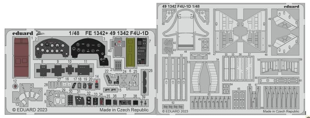 Eduard 491342 1/48 Aircraft- F4U1D for HBO (Painted)