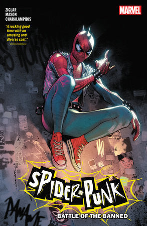Spider-Punk Banned In DC TPB