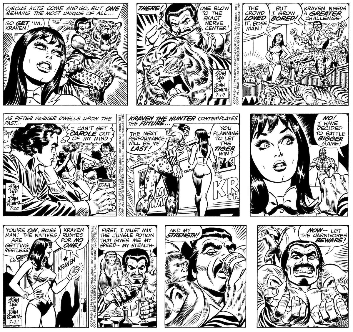 The Amazing Spider-Man Classic Newspaper Comics - 1979