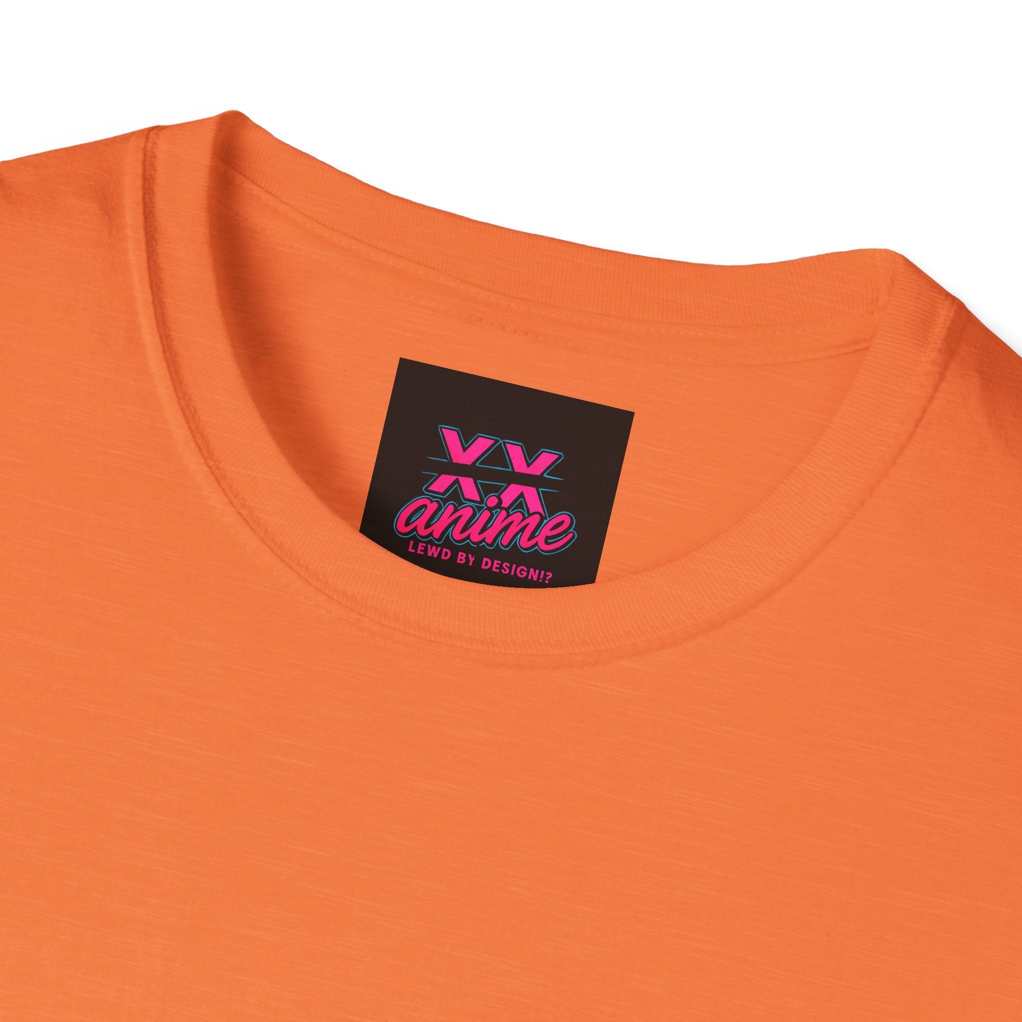 Anime-lewd Inspired Unisex Softstyle T-Shirt, Graphic Tee for Fans, Perfect for Cosplay, Gift for Anime Lovers, Casual Wear, Unique Designs