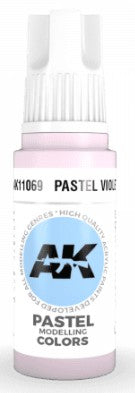 AK Interactive 11069 Pastel Violet 3G Acrylic Paint 17ml Bottle