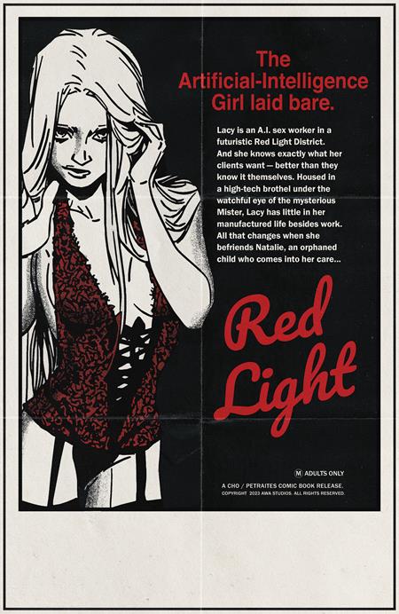 Red Light #3 (Of 4) C Chris Ferguson & Priscilla Petraites Erotic Film Homage GGA Variant (03/06/2024) Awa