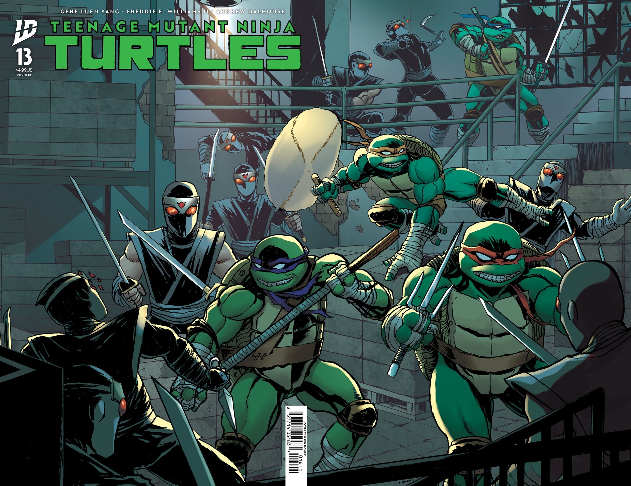Teenage Mutant Ninja Turtles Jason Flowers Wrap-Around Exclusive (12/10/2025)