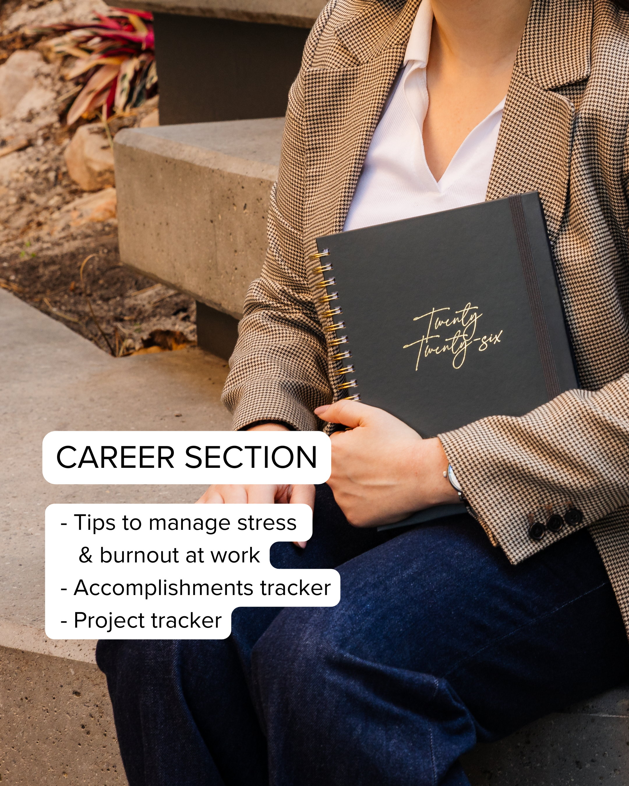 Smart Women Society - B5 Week-to-View - 2026 Calendar Year Diary/Planner - Beige