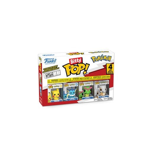 Funko Bitty Pop! Pokemon Mini-Figure 4-Pack - Select Figure(s)