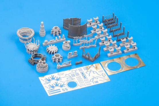 Eduard 632123 1/32 Aircraft- Fw190A8 Engine for RVL (Photo-Etch & Resin)
