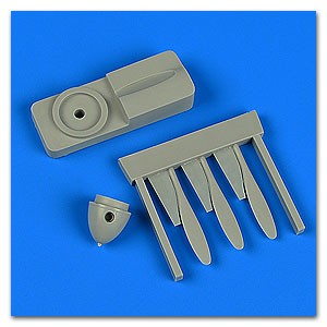 Quickboost 72563 1/72 Yak3 Propeller w/Jig Tool for ZVE & HSG (D)
