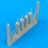 Quickboost 72088 1/72 B26C Gun Barrels for HSG