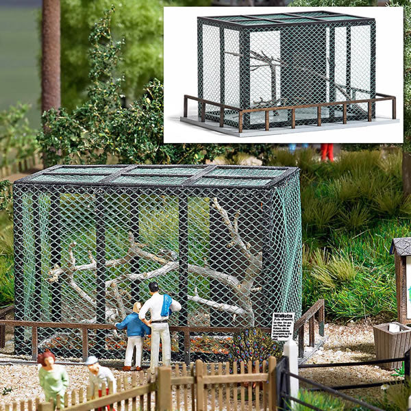 Busch 1583 HO Scale Animal Cage -- Kit