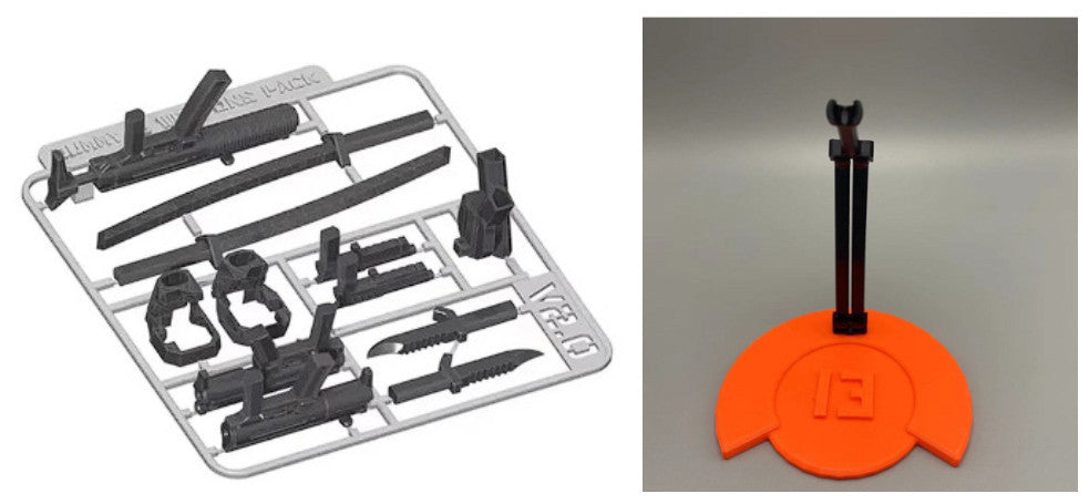 Movable Shapeshift Robot 2.0 – 3D Printed Action Model Toy