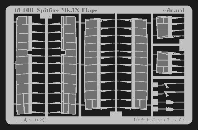 Eduard 48388 1/48 Aircraft- Spitfire Mk IX Flaps for HSG