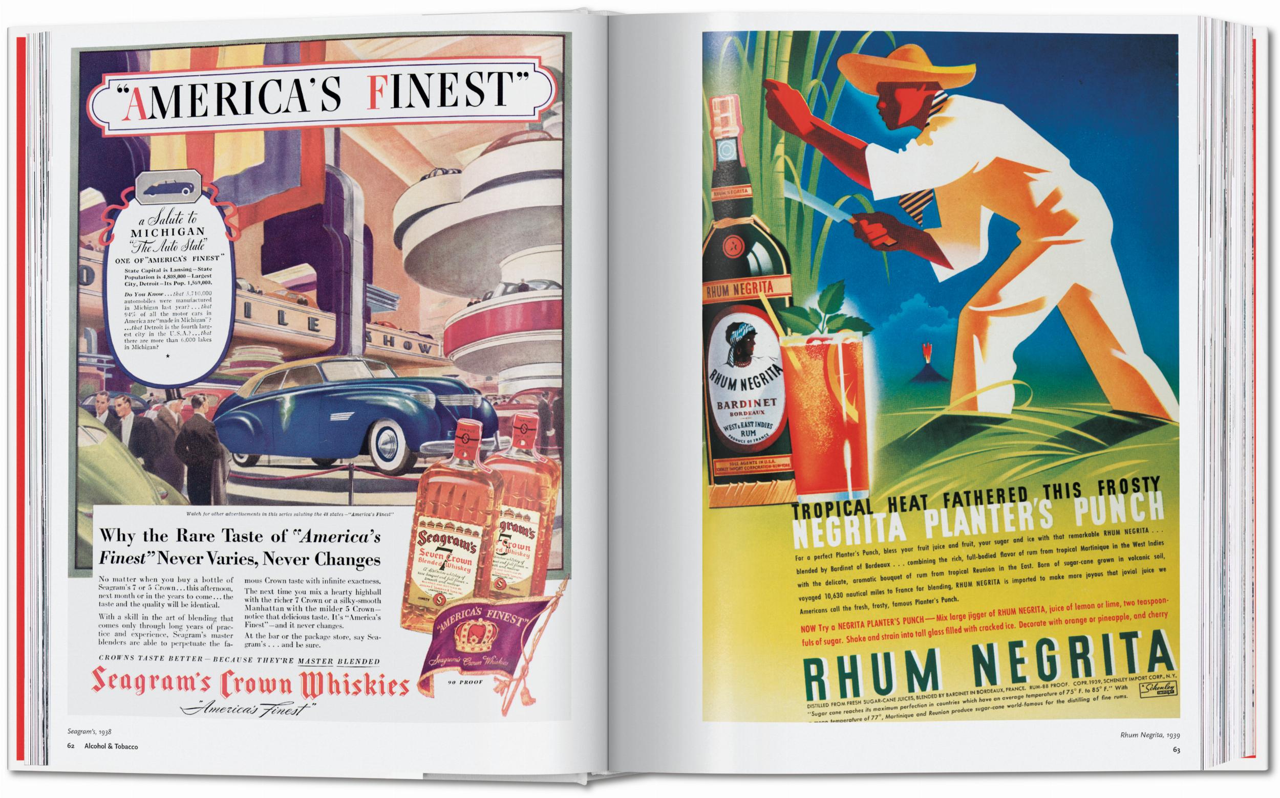 All-American Ads of the 30s (German, French, English)