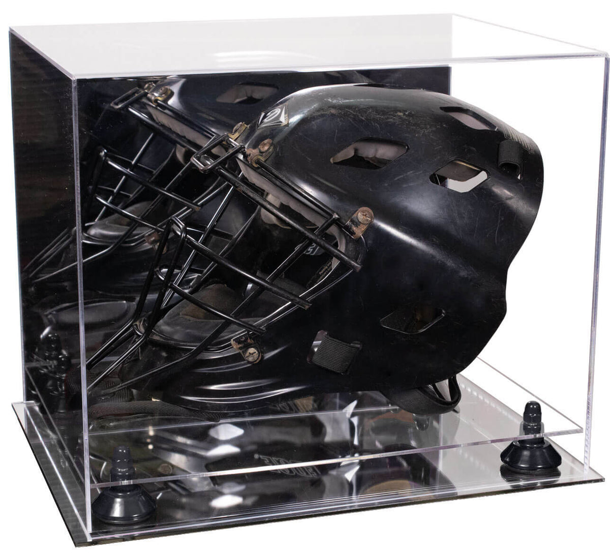 Versatile Acrylic Display Case 14.5 x 11 x 12 - Mirror No Wall Mounts (A002/V44)