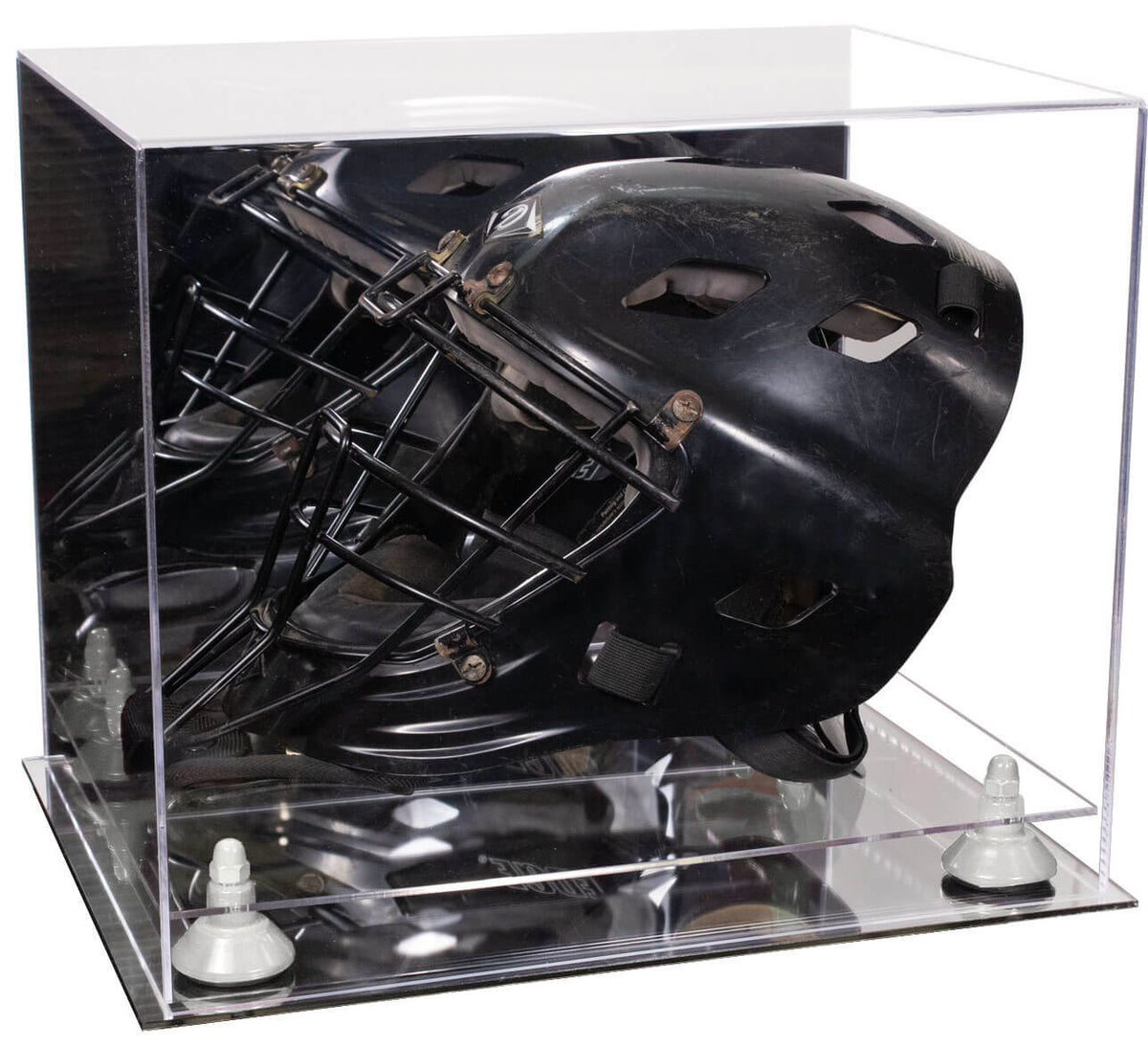 Versatile Acrylic Display Case 14.5 x 11 x 12 - Mirror No Wall Mounts (A002/V44)