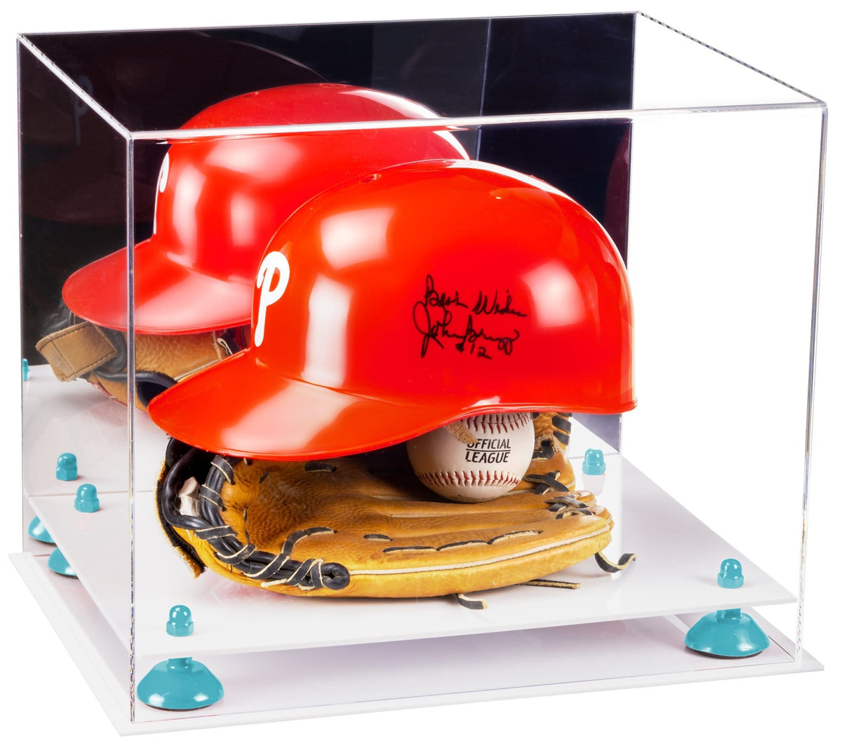 Versatile Acrylic Display Case 14.5 x 11 x 12 - Mirror No Wall Mounts (A002/V44)
