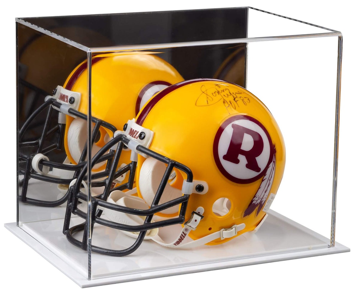 Versatile Acrylic Display Cases with Double Sheet Base with Mirror Case