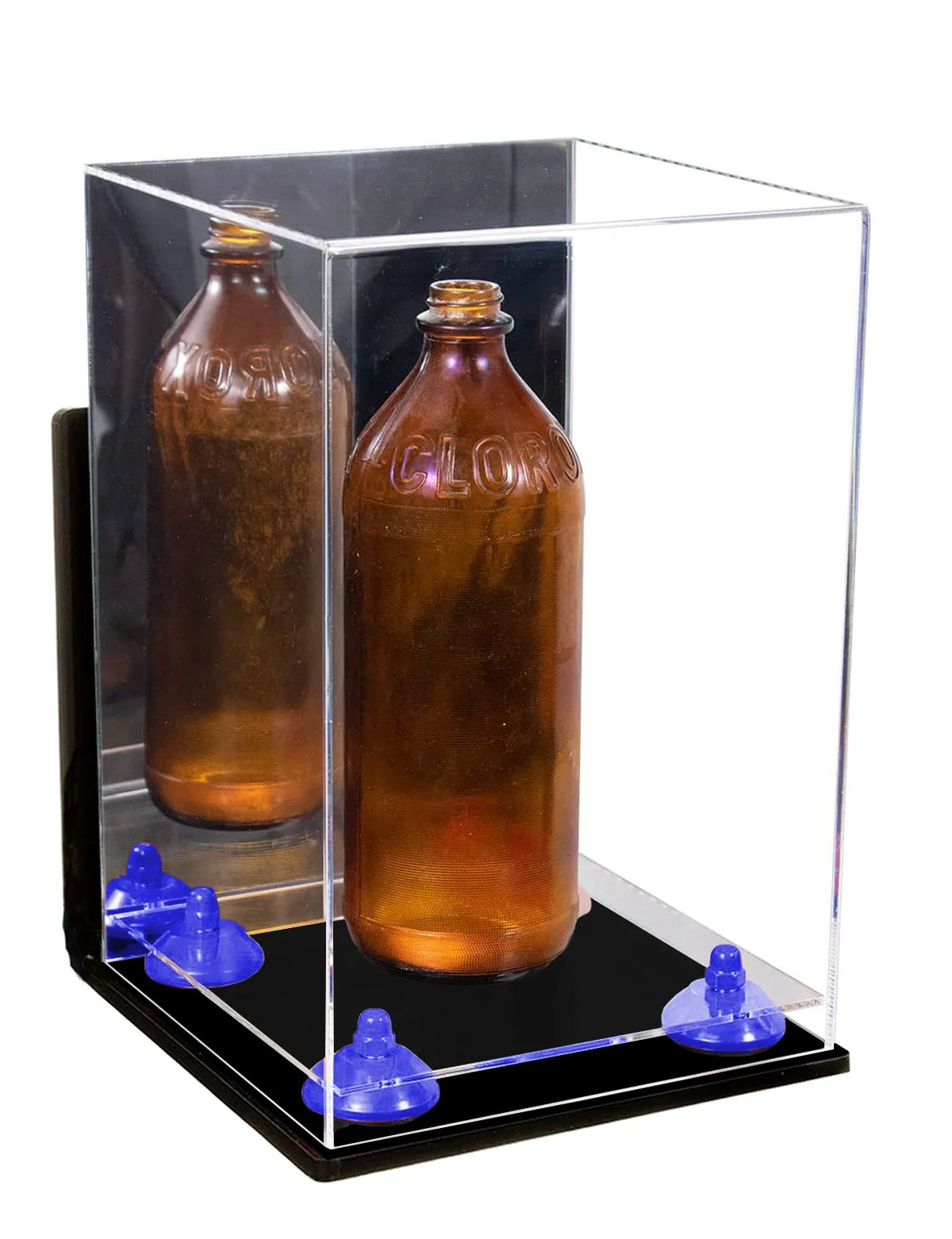 Acrylic Versatile Display Case 8 X 8 X 12 Mirror Wall Mount (A060/V42)