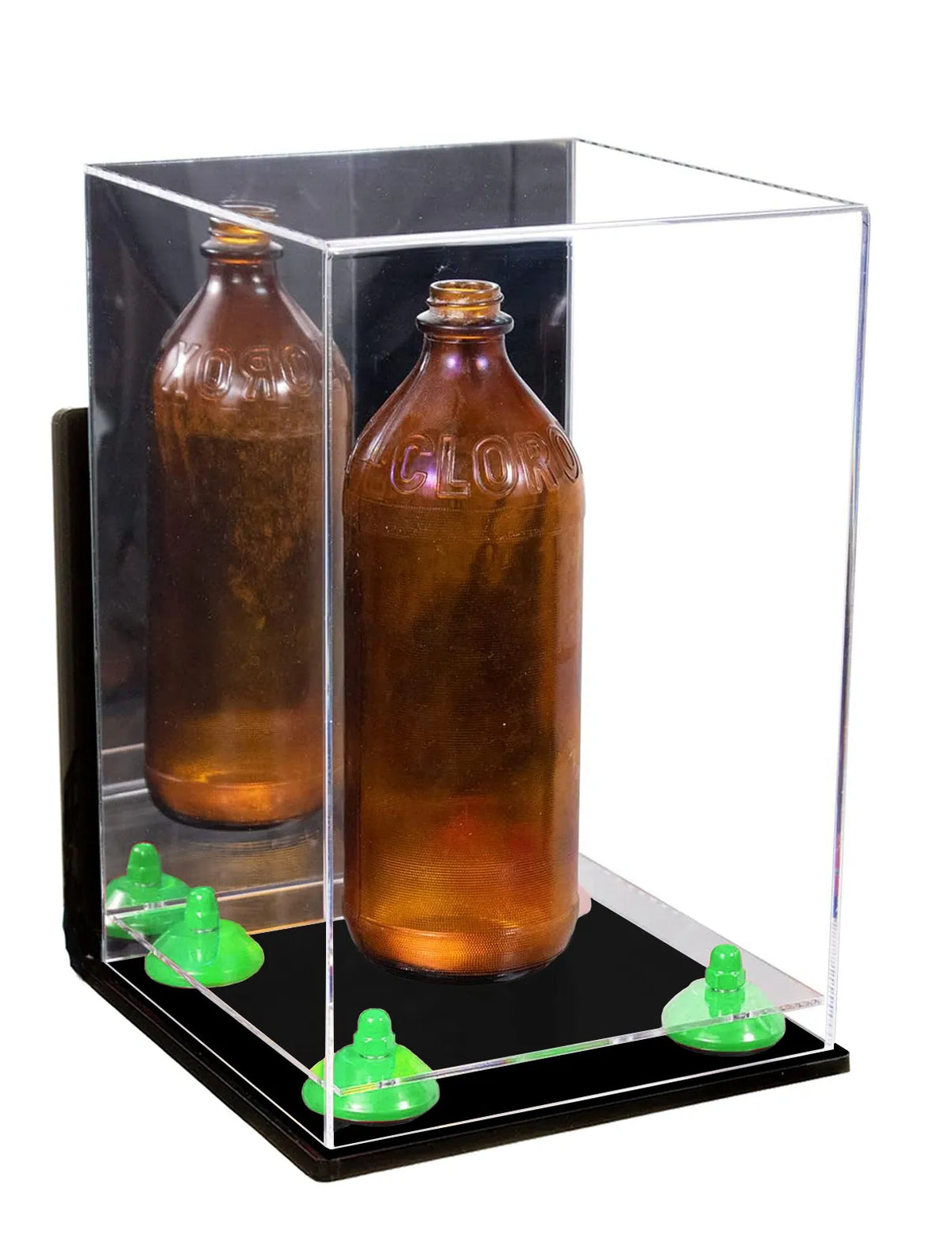 Acrylic Versatile Display Case 8 X 8 X 12 Mirror Wall Mount (A060/V42)