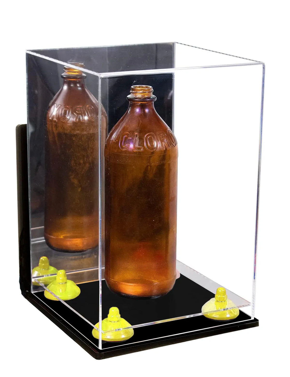 Acrylic Versatile Display Case 8 X 8 X 12 Mirror Wall Mount (A060/V42)