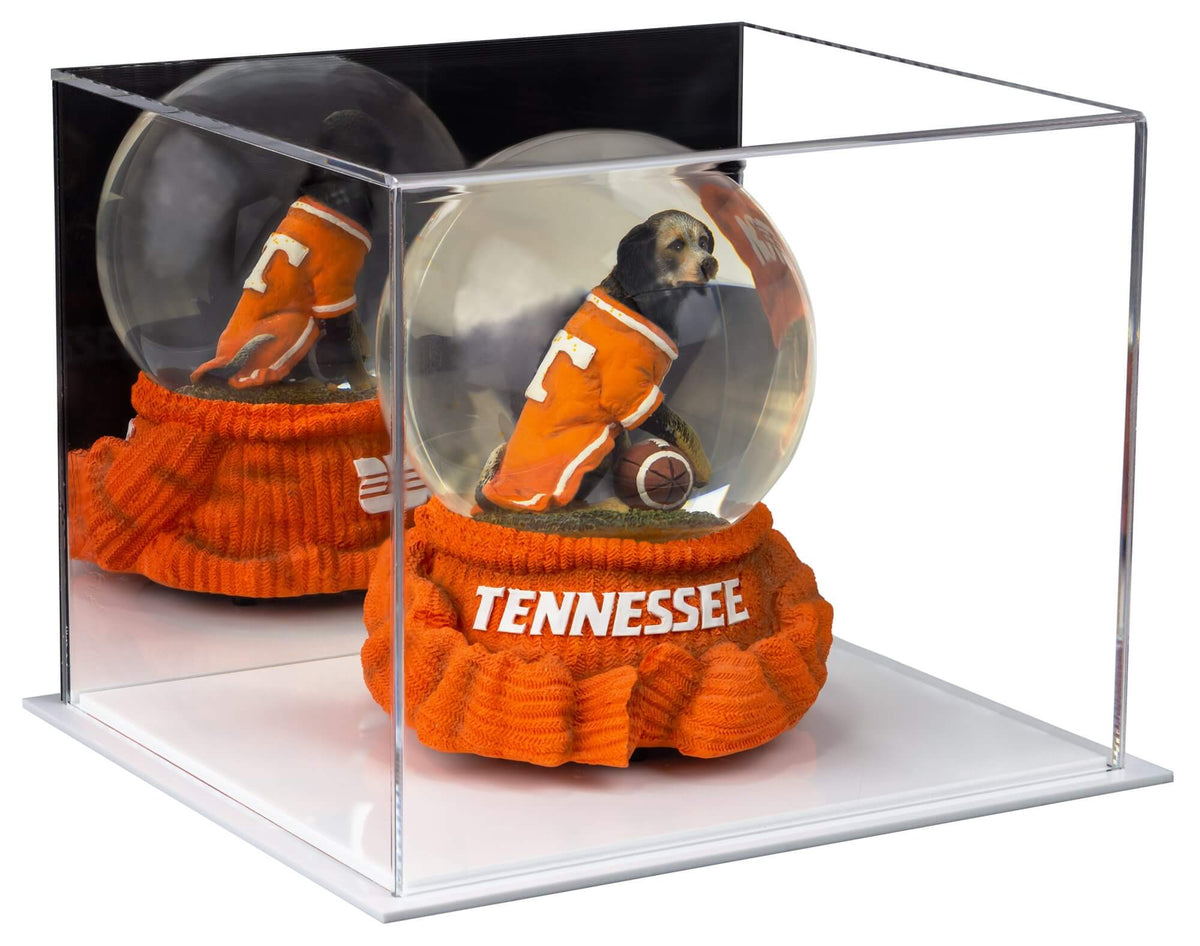 Versatile Acrylic Display Cases with Double Sheet Base with Mirror Case