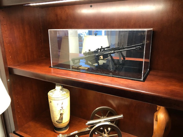 Versatile Acrylic Display Cases with Double Sheet Base with Mirror Case