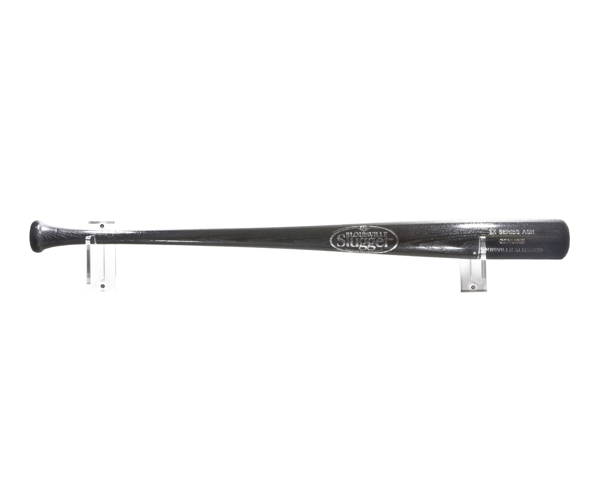 Acrylic Baseball Bat Horizontal Wall Mounts Brackets (A023LS/SP224)