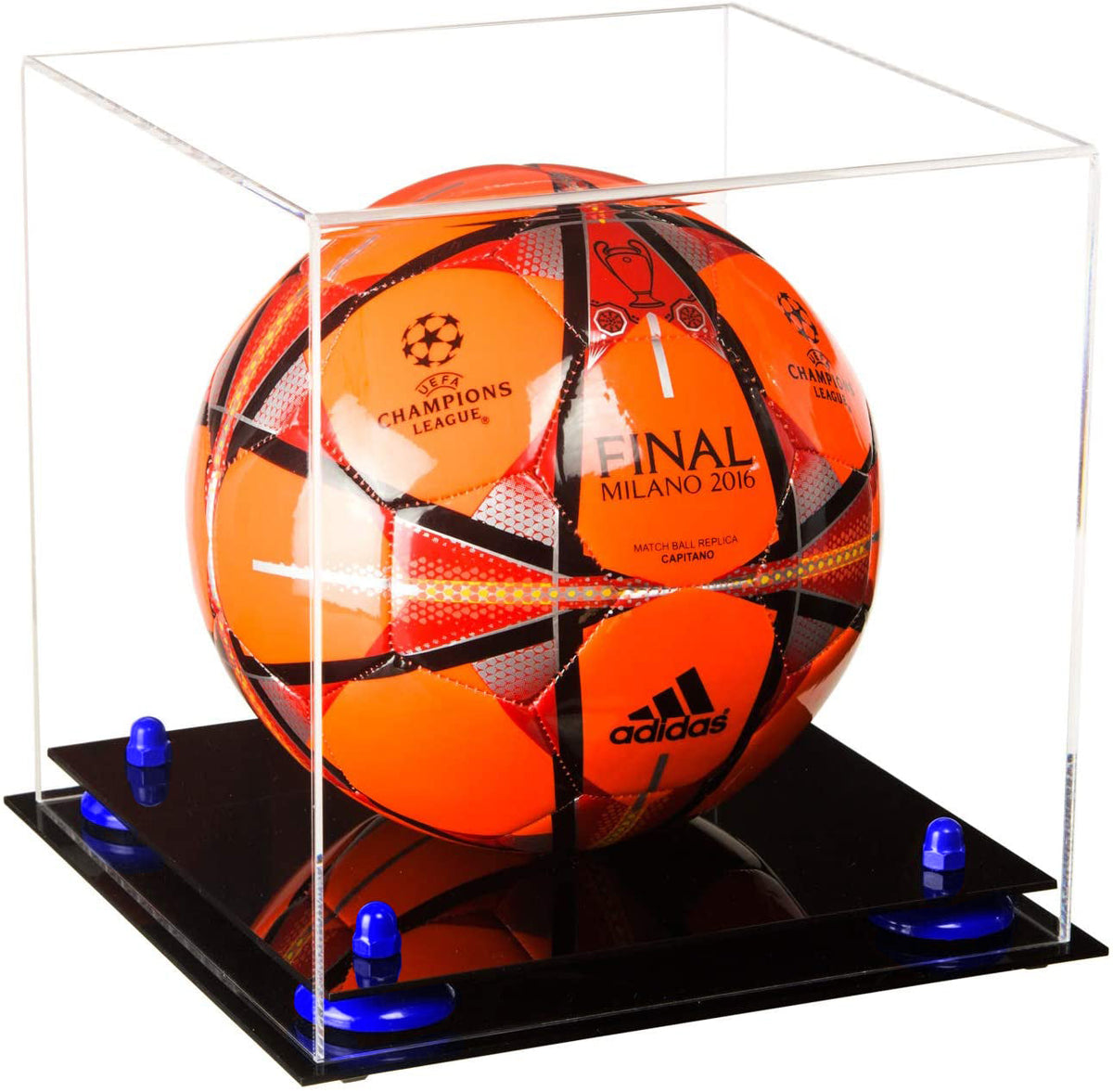 Acrylic Soccer Ball Display Case - Clear (A027/B02)
