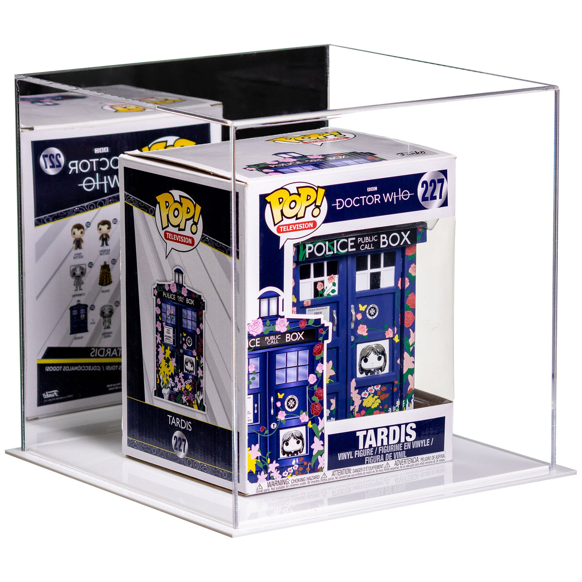 Versatile Display Case 9.75 X 9.75 X 9.75 Mirror (A027/V02)