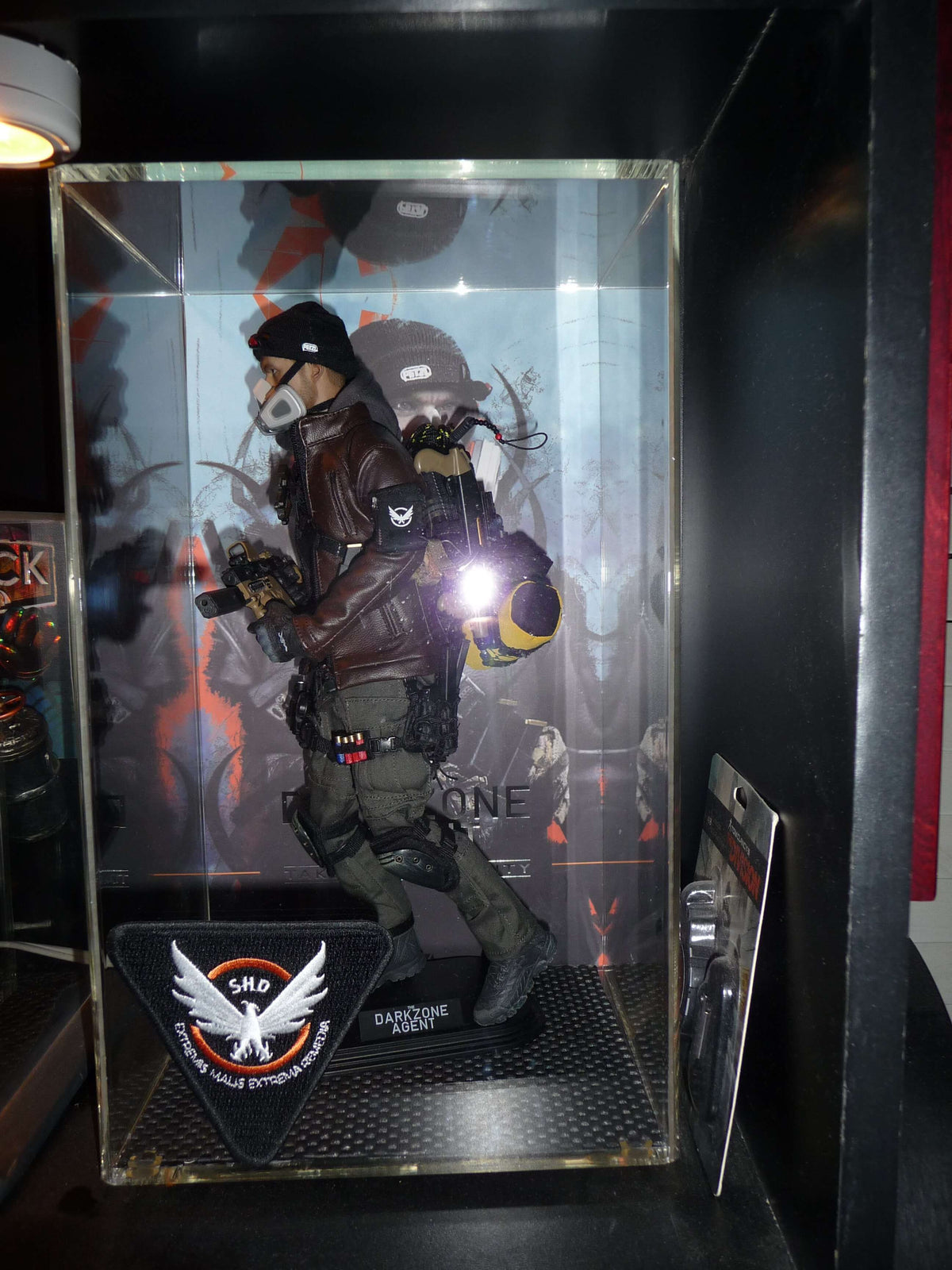 Versatile Acrylic Display Case with Slide Back and Size Options