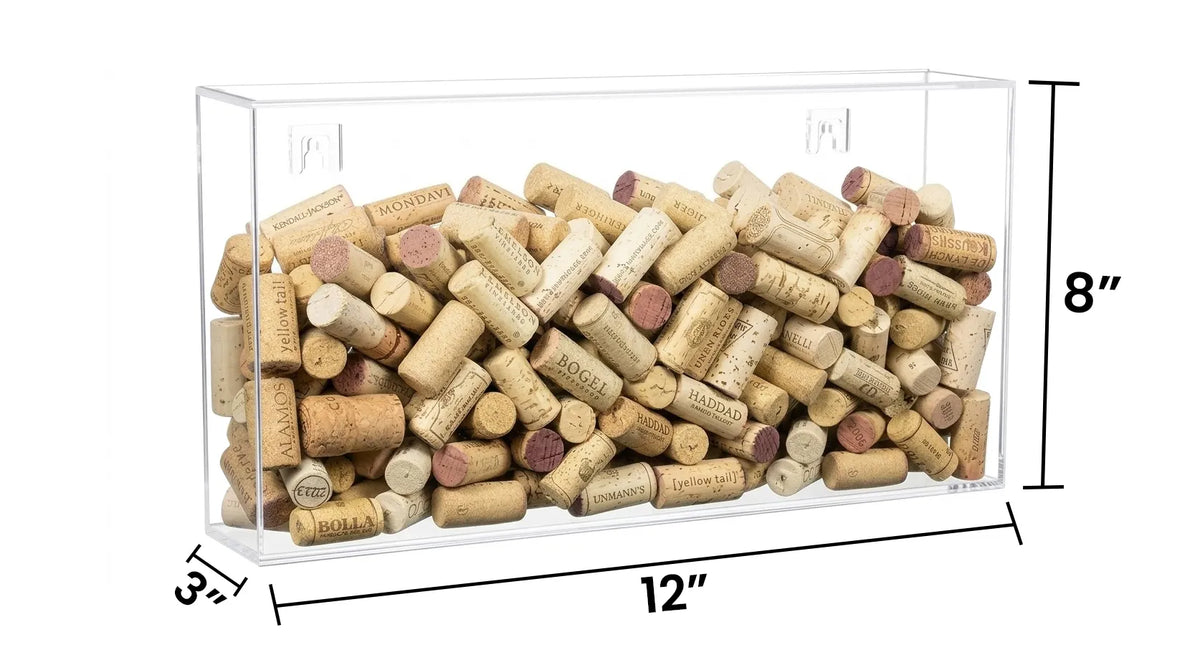 Versatile Acrylic Display Case with Slide Back and Size Options