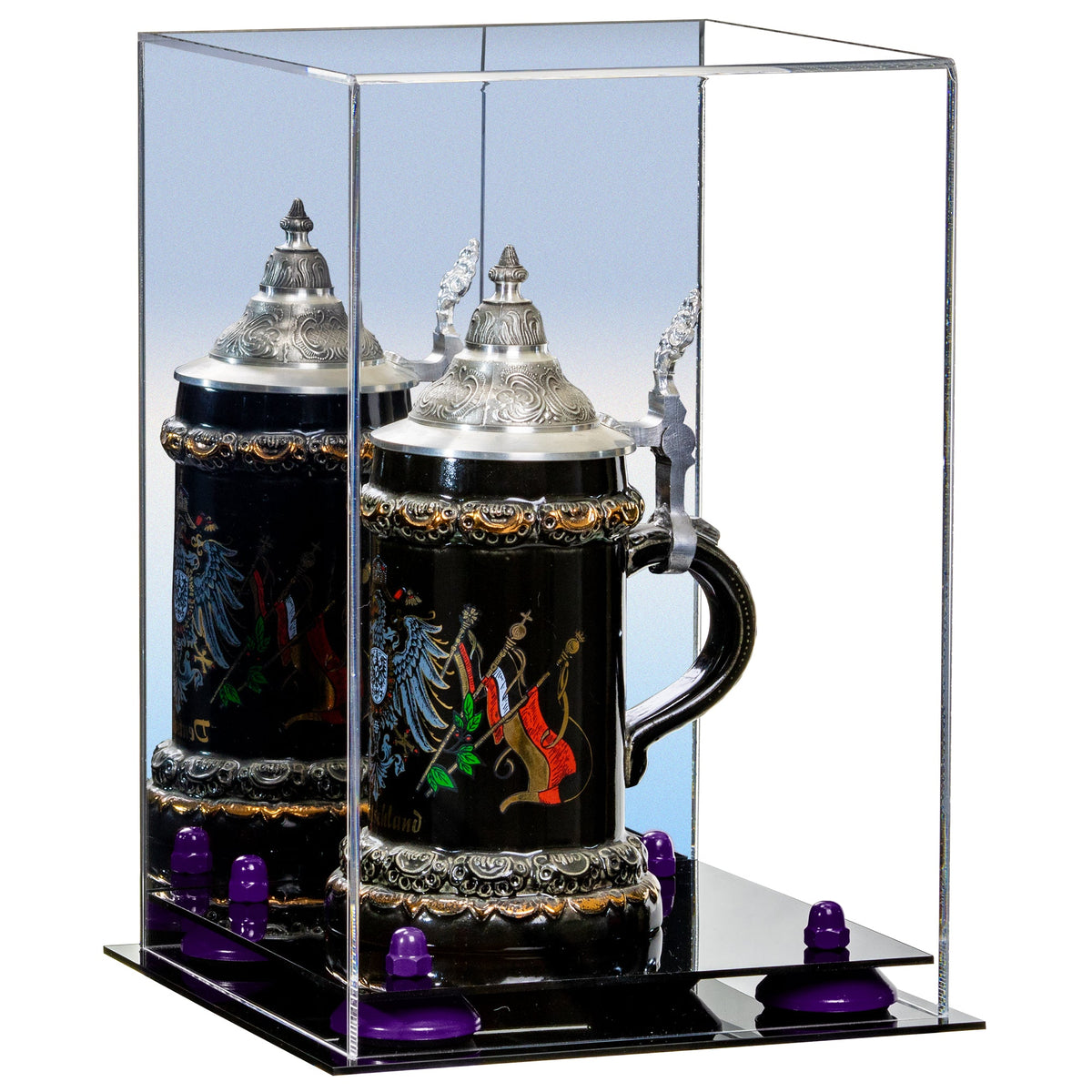 Acrylic Versatile Display Case 8 X 8 X 12 Mirror (A060)