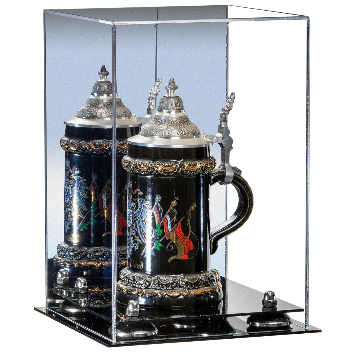 Acrylic Versatile Display Case 8 X 8 X 12 Mirror (A060)