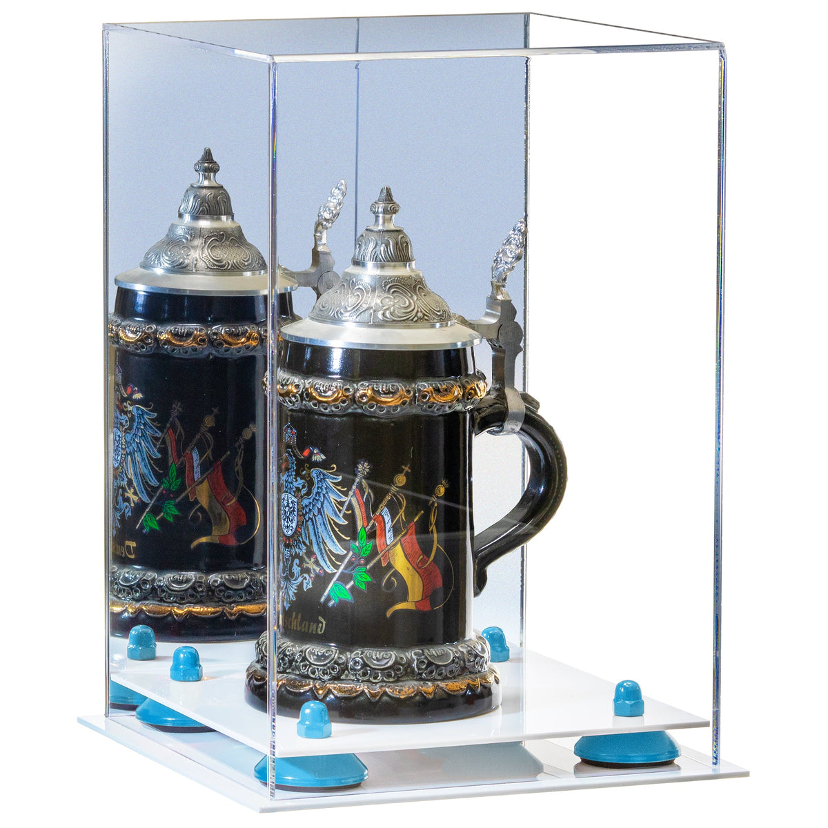 Acrylic Versatile Display Case 8 X 8 X 12 Mirror (A060)