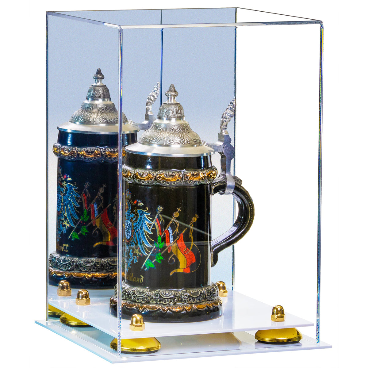 Acrylic Versatile Display Case 8 X 8 X 12 Mirror (A060)